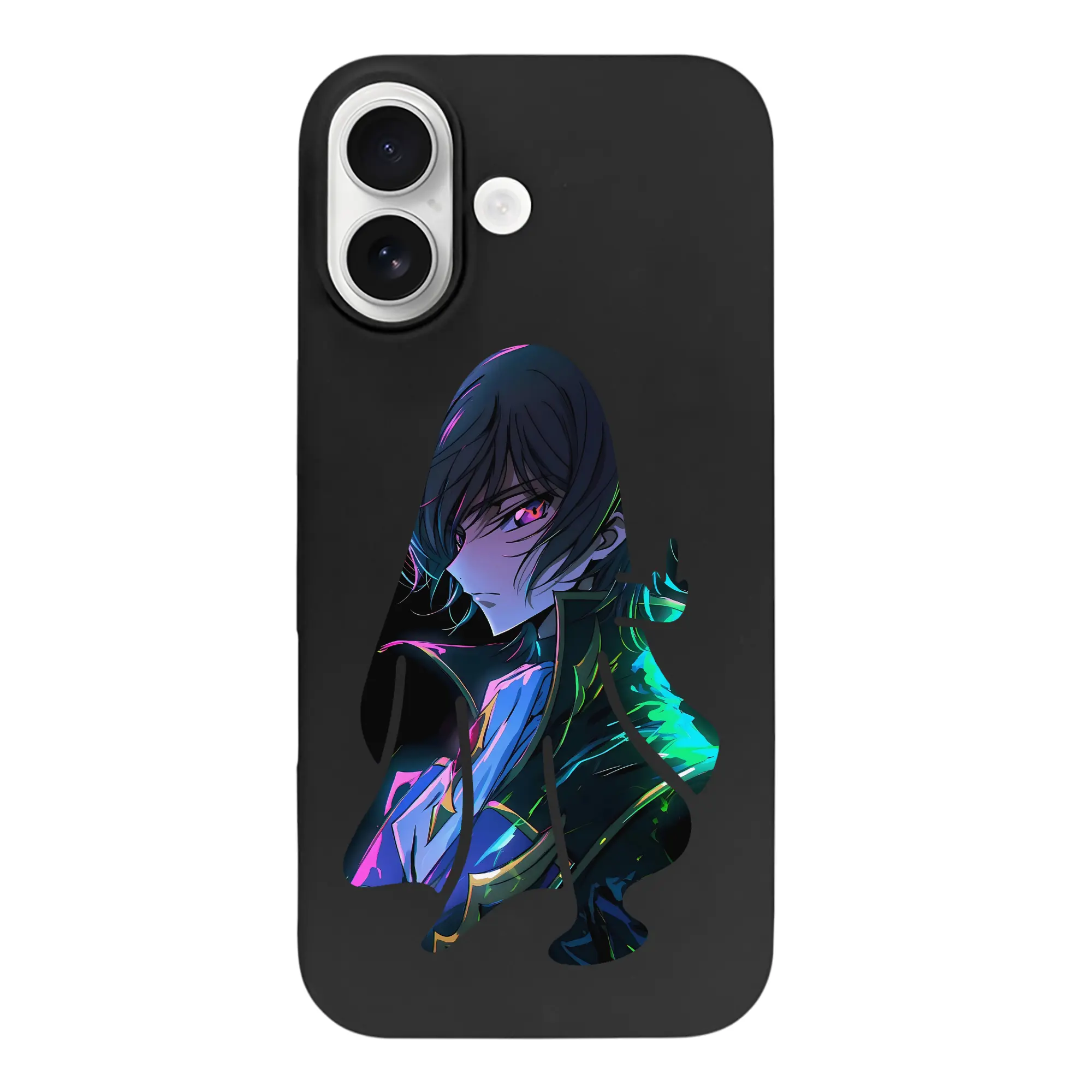 コードギアス 反逆のルルーシュ グッズ ルルーシュ・ランペルージ - iPhone 17 シリーズ シリコンケース 薄型 耐衝撃 指紋防止 ソフトタッチカバー 精密フィット 傷防止 保護ケース iPhone 17/17 Air/17 Pro/17 Pro Max 対応